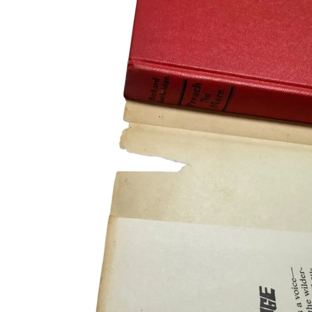 Preach No More Richard Lockridge Book Club Edition H/C 1970